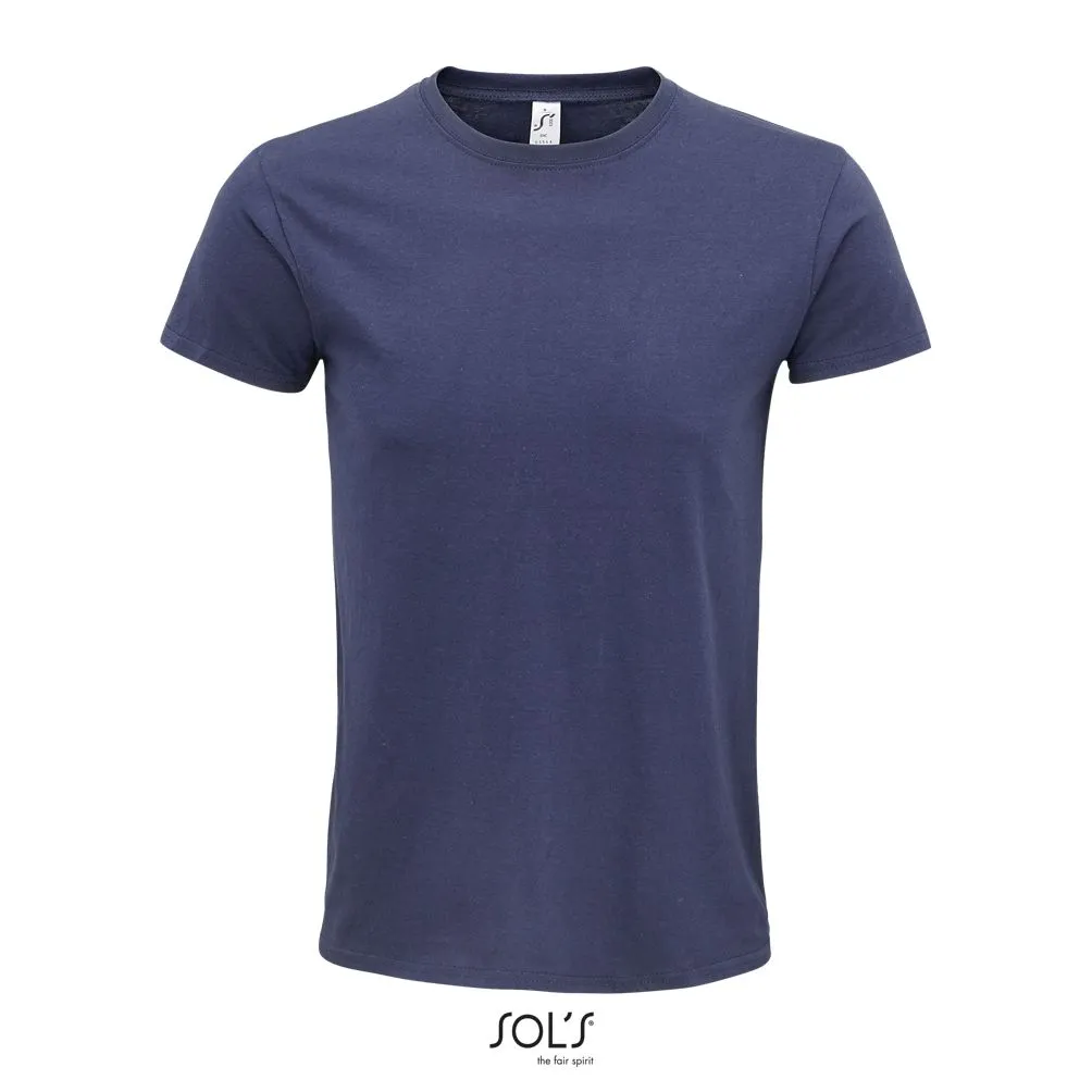 Camiseta Unisex Ajustada De Cuello Redondo SOL'S EPIC FRENCH MARINO