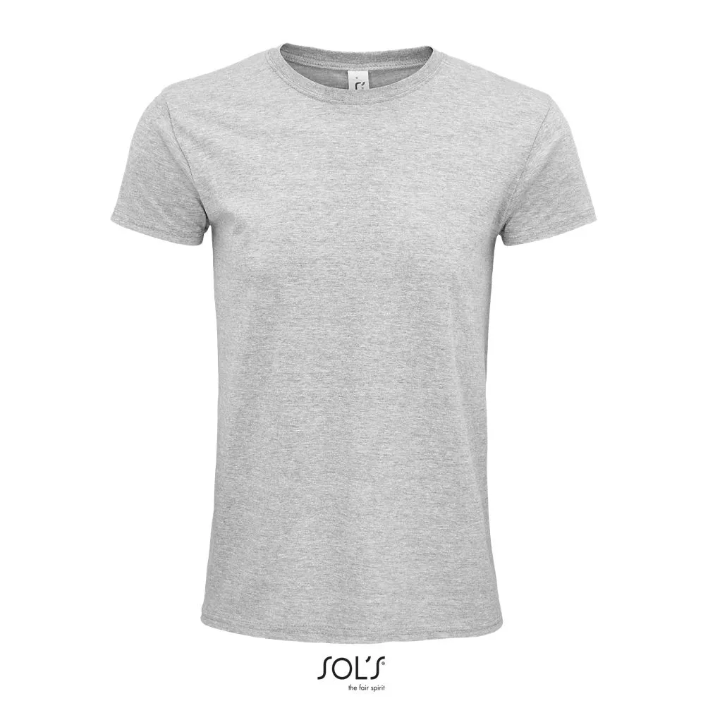 Camiseta Unisex Ajustada De Cuello Redondo SOL'S EPIC GRIS MEZCLA