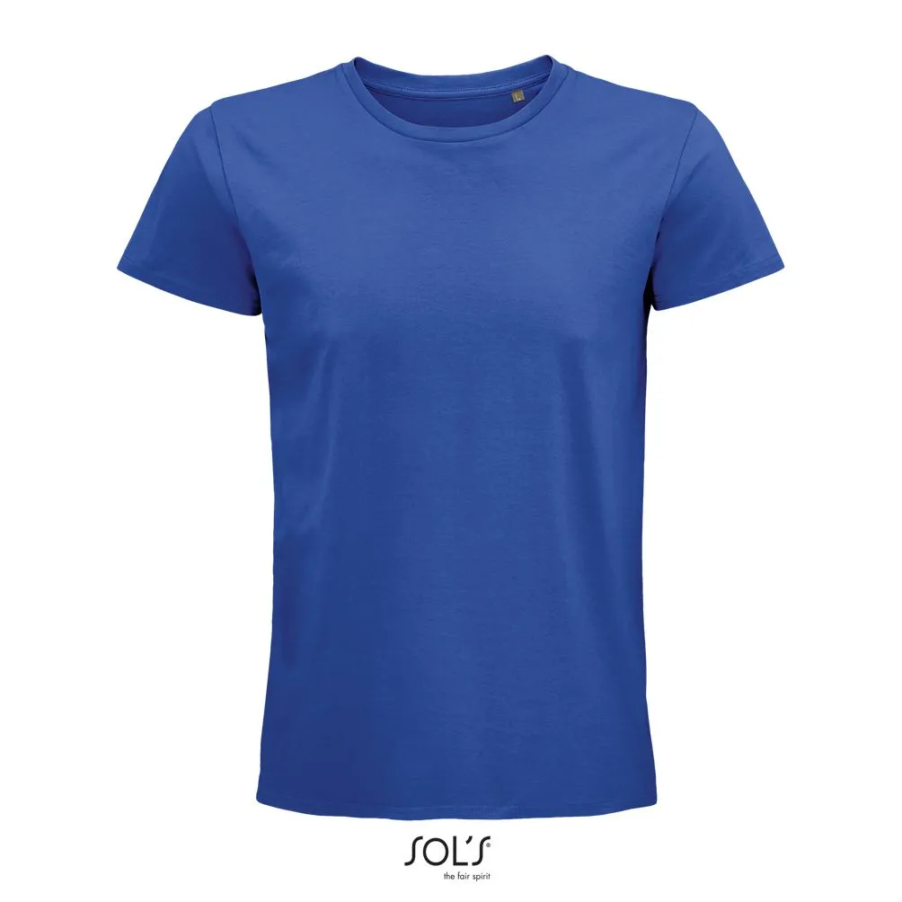 Camiseta Hombre Ajustada De Punto Liso Y Cuello Redondo SOL'S PIONEER MEN AZUL ROYAL