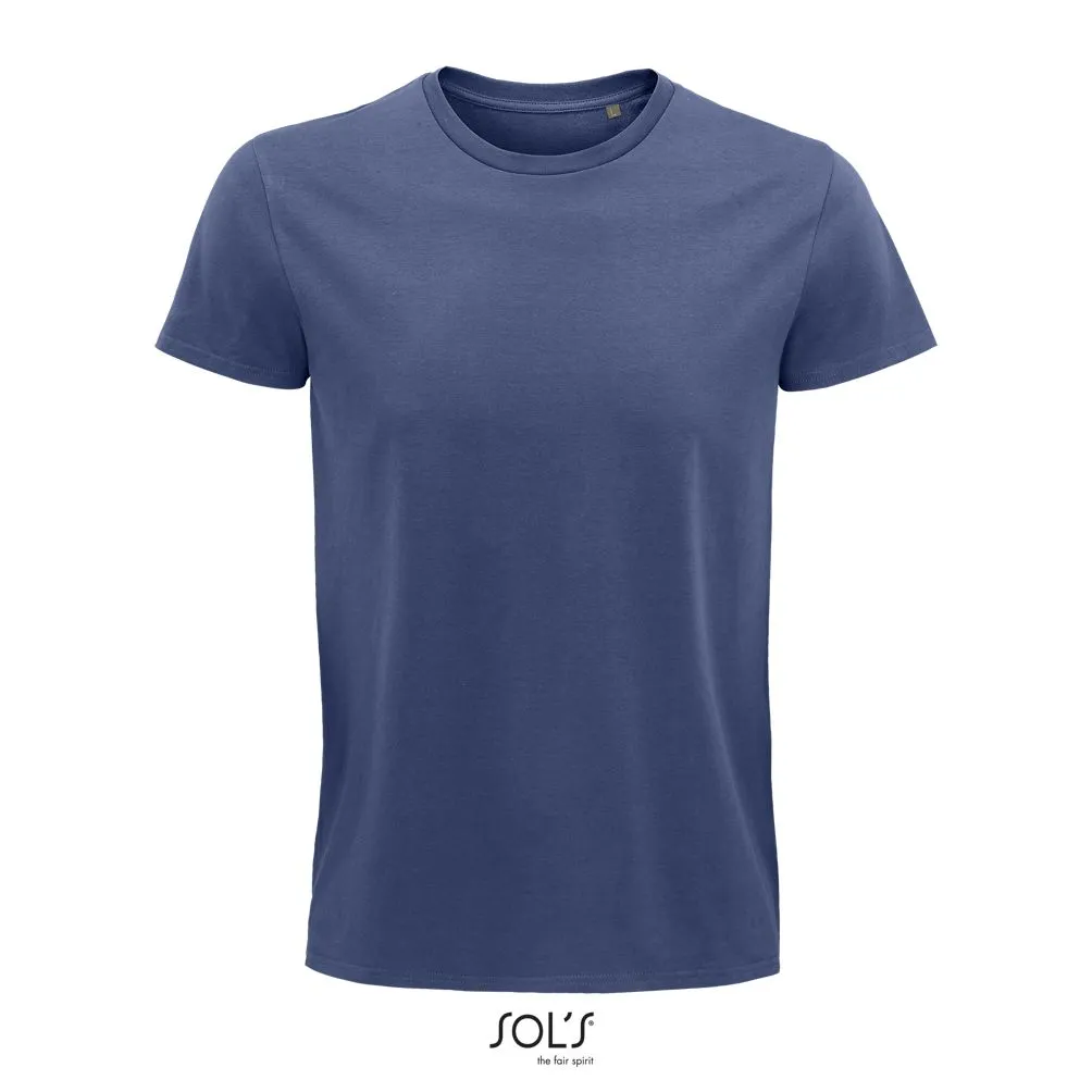 Camiseta Hombre Ajustada De Punto Liso Y Cuello Redondo SOL'S PIONEER MEN DENIM