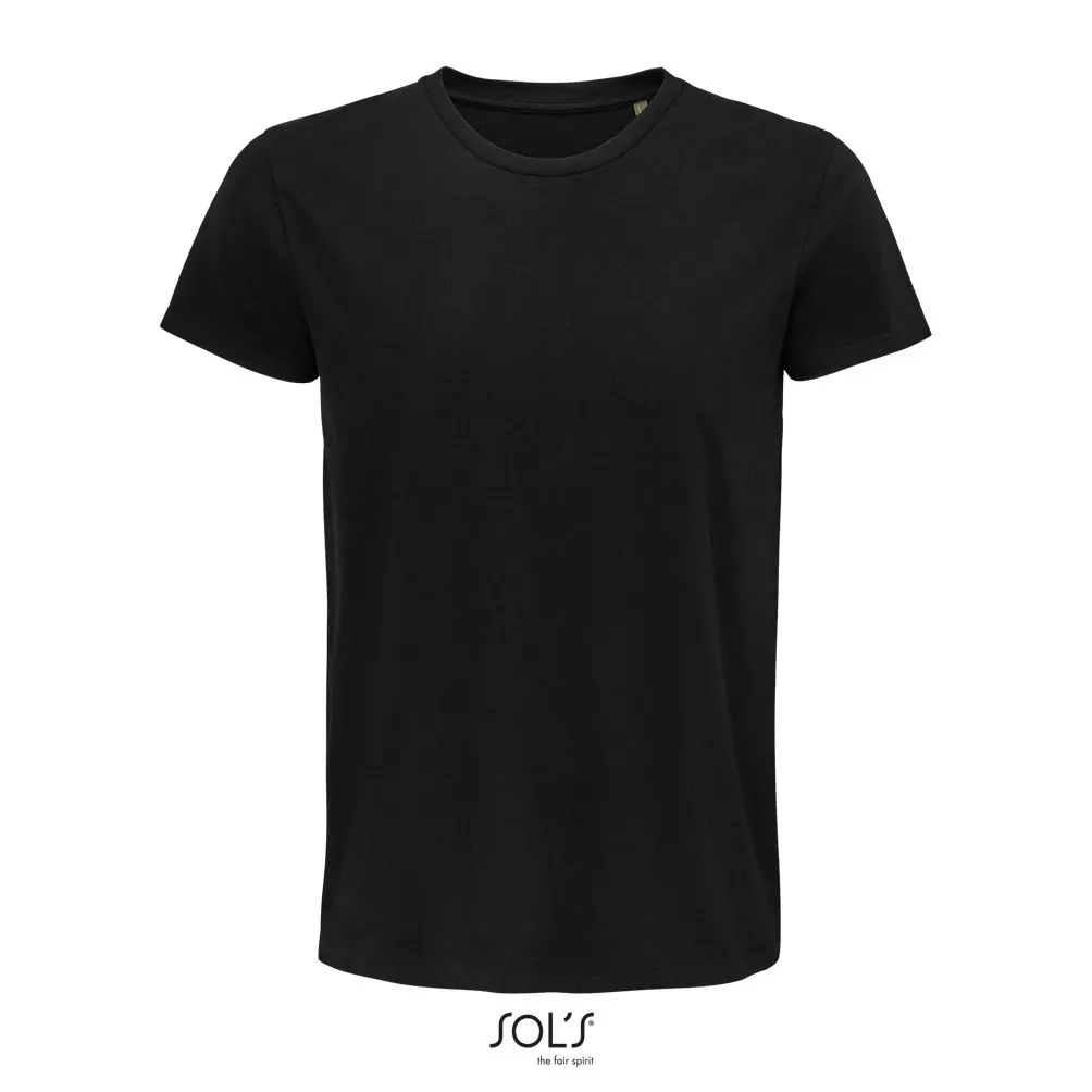 Camiseta Hombre Ajustada De Punto Liso Y Cuello Redondo SOL'S PIONEER MEN NEGRO PROFUNDO