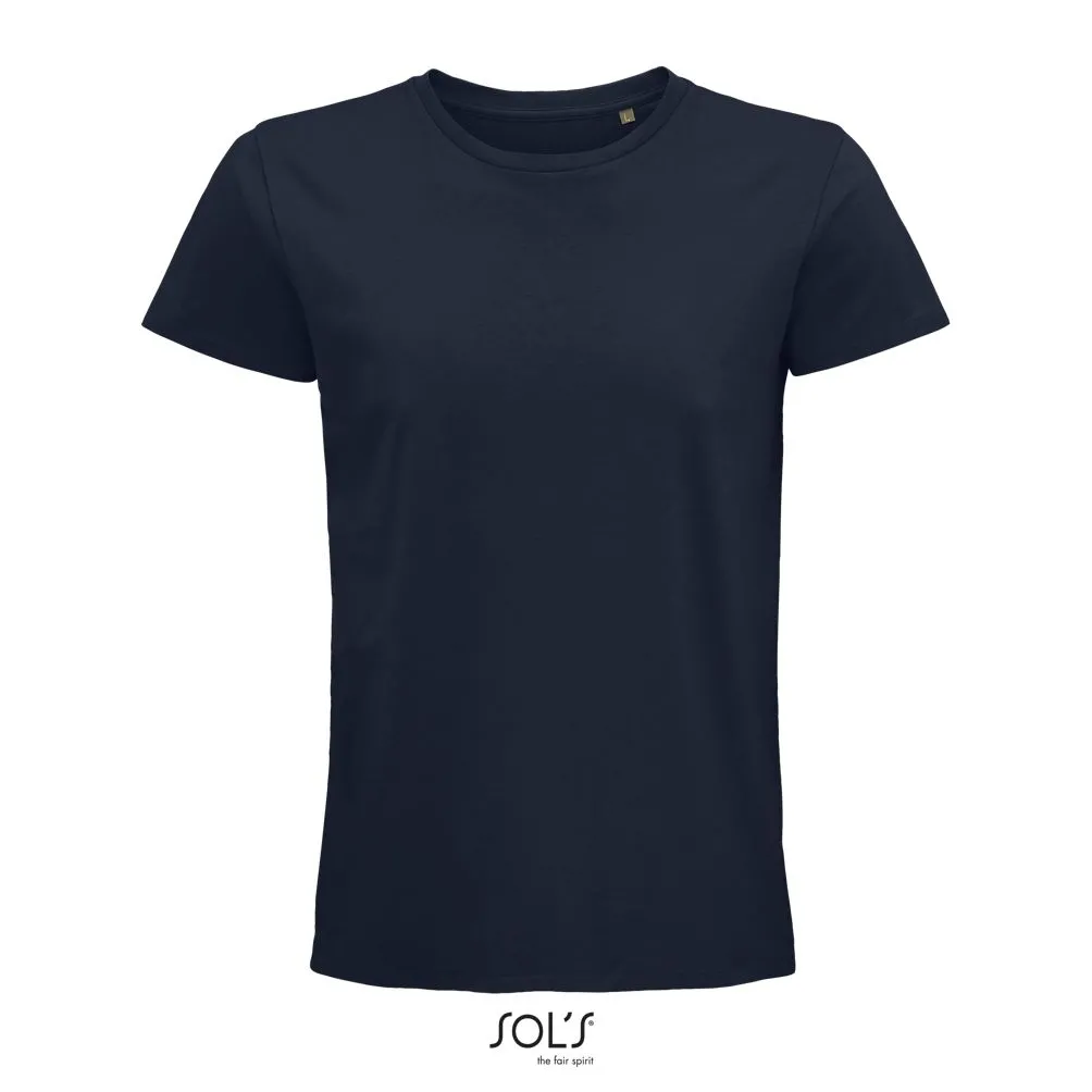 Camiseta Hombre Ajustada De Punto Liso Y Cuello Redondo SOL'S PIONEER MEN FRENCH MARINO