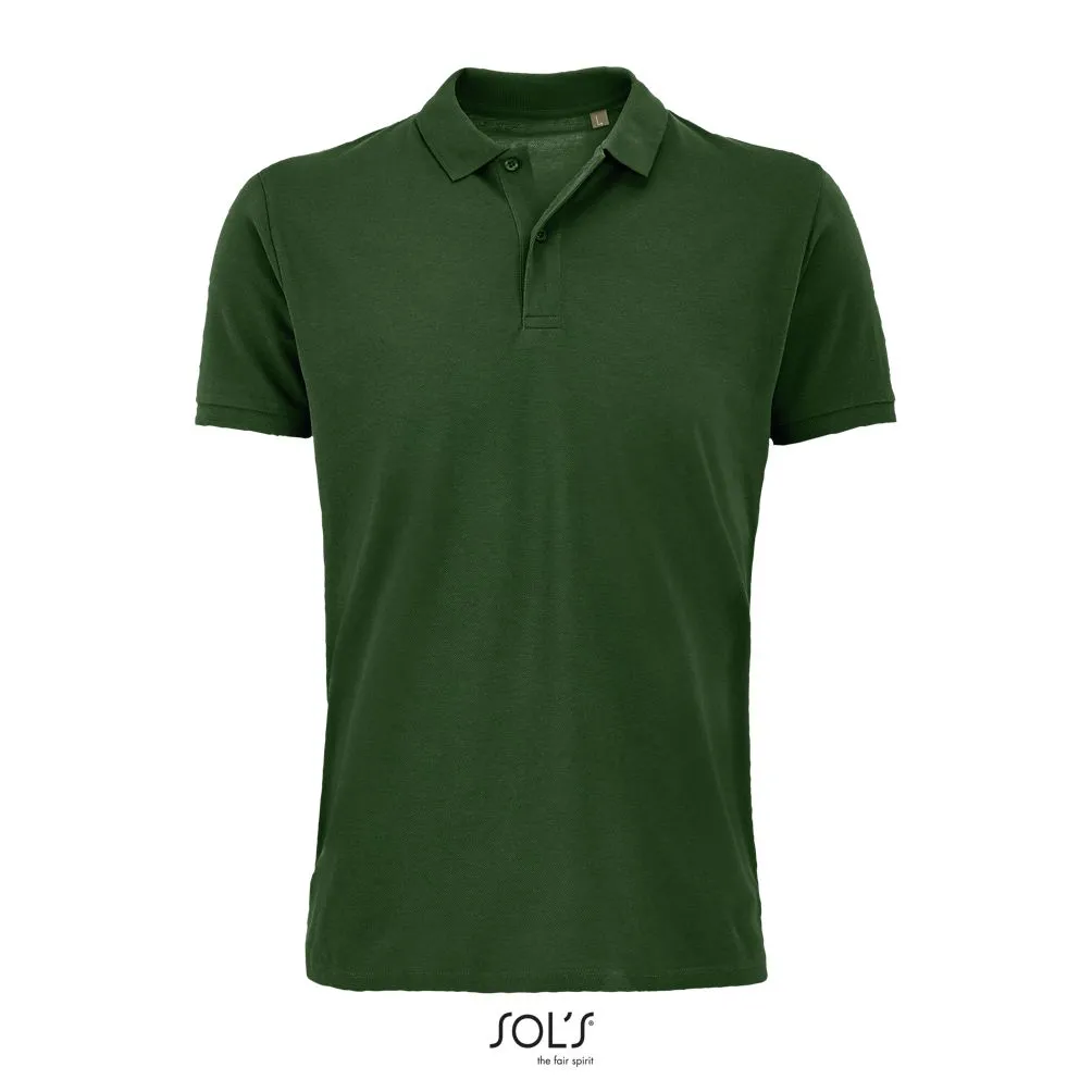 Polo Hombre SOL'S PLANET MEN VERDE BOTELLA