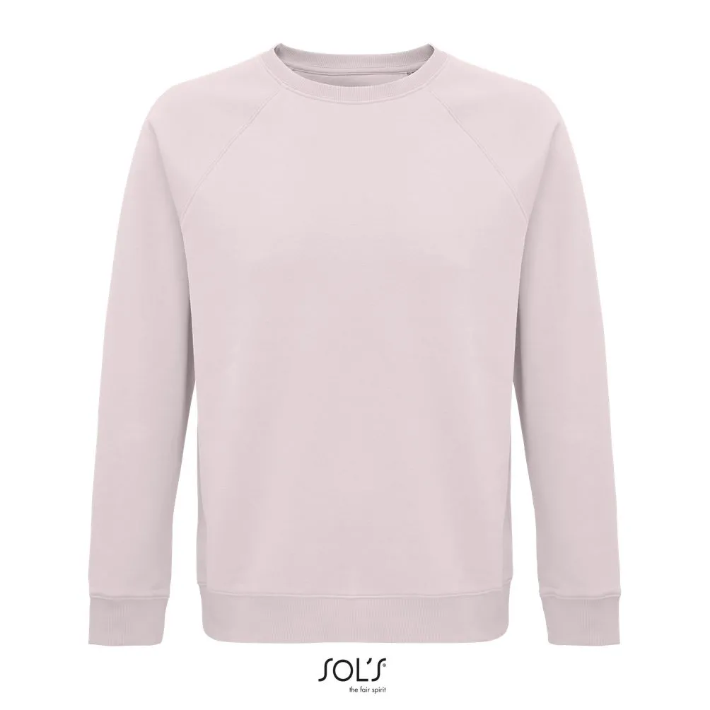 Sudadera Unisex De Cuello Redondo SOL'S SPACE ROSA PÁLIDO
