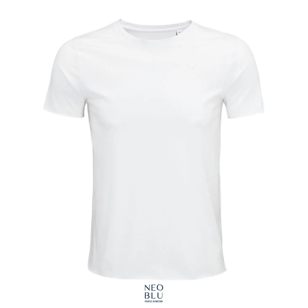 Camiseta Hombre Manga Corta NEOBLU LEONARD MEN Blanco Óptimo