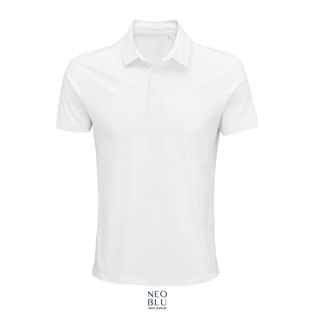 Polo Hombre De Punto Liso NEOBLU OCTAVE MEN Blanco Óptimo