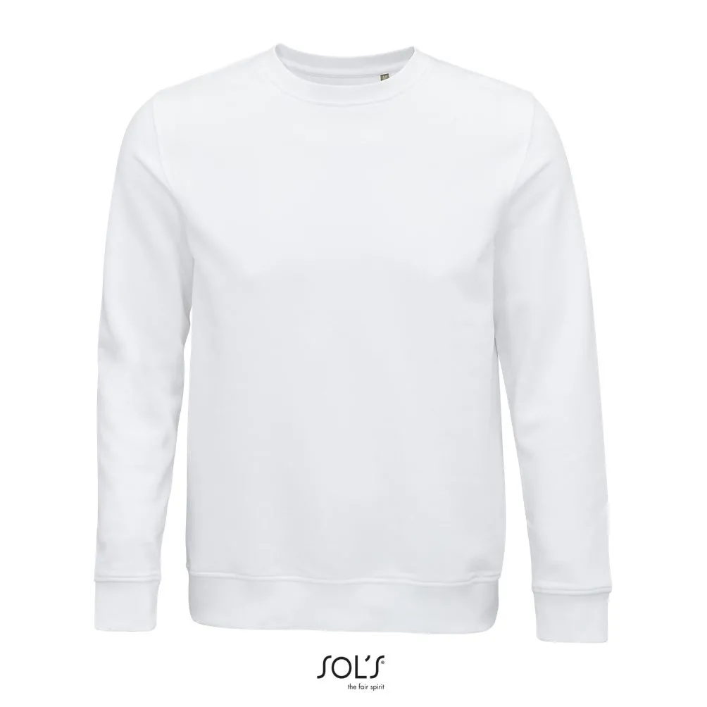 Sudadera Unisex De Cuello Redondo SOL'S COMET BLANCO