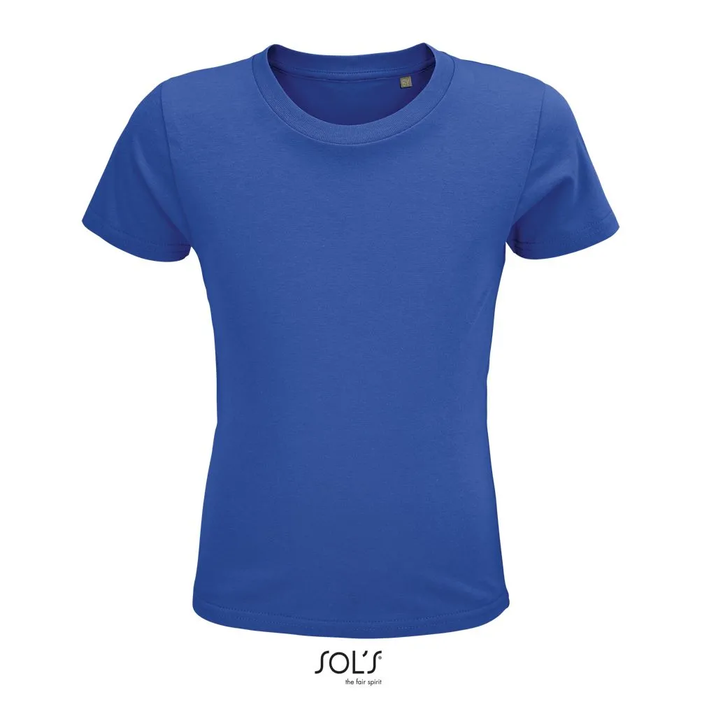 Camiseta Ajustada De Cuello Redondo Para Niño SOL'S CRUSADER KIDS AZUL ROYAL