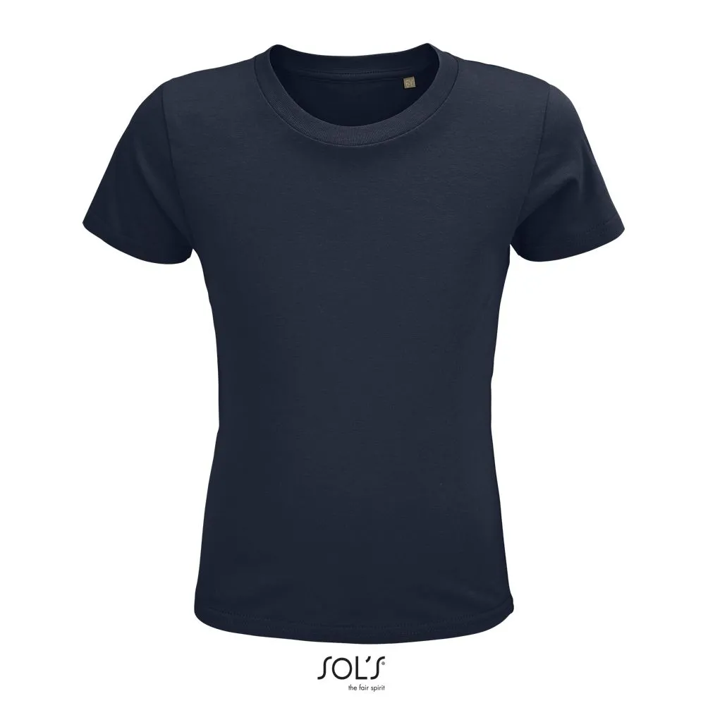Camiseta Ajustada De Cuello Redondo Para Niño SOL'S CRUSADER KIDS FRENCH MARINO