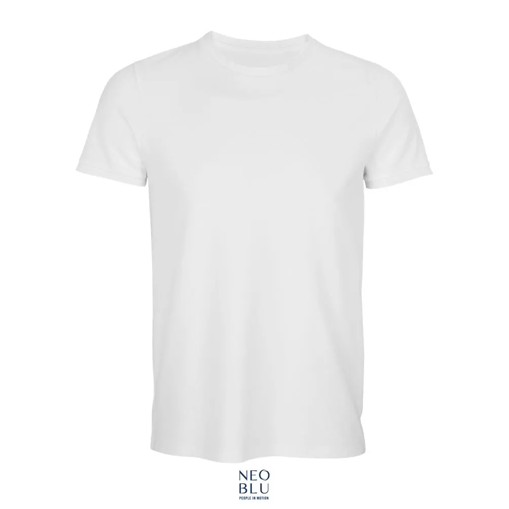 Camiseta Unisex De Piqué De Algodón NEOBLU LORIS Blanco Óptimo