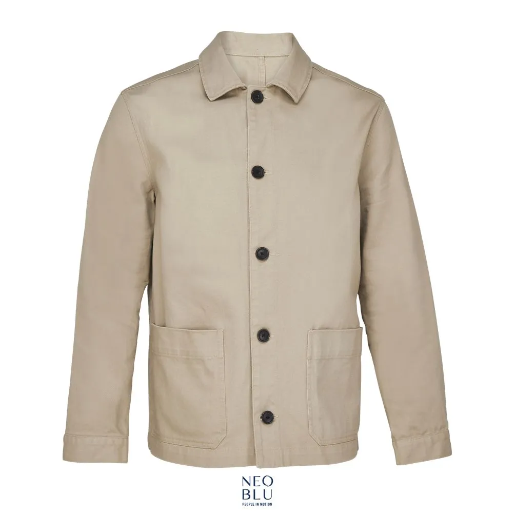 Chaqueta De Trabajo Unisex NEOBLU MAEL Marrón Claro