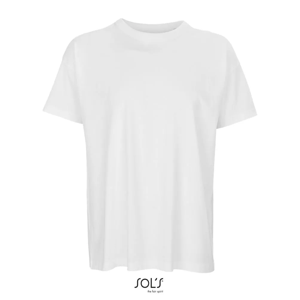 Camiseta Para Hombre Oversize SOL'S BOXY MEN BLANCO
