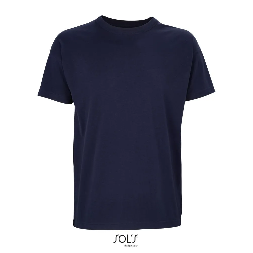 Camiseta Para Hombre Oversize SOL'S BOXY MEN FRENCH MARINO