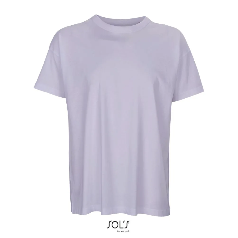 Camiseta Para Hombre Oversize SOL'S BOXY MEN Lila