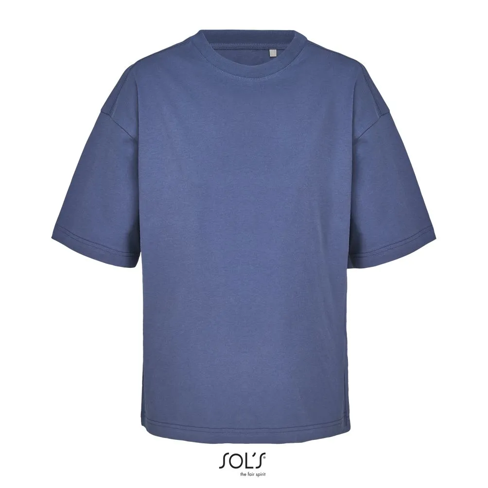 Camiseta Oversize Para Mujer SOL'S BOXY WOMEN DENIM