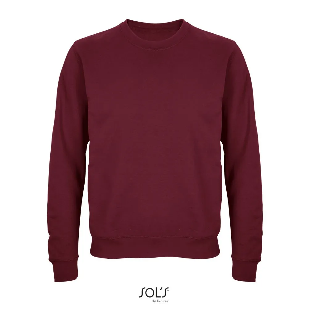 Sudadera Unisex De Cuello Redondo SOL'S COLUMBIA BURDEOS