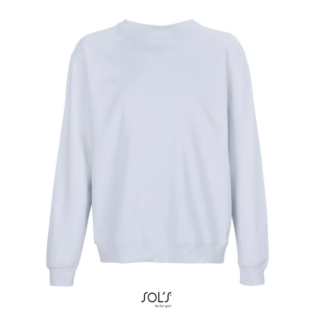 Sudadera Unisex De Cuello Redondo SOL'S COLUMBIA Azul crema