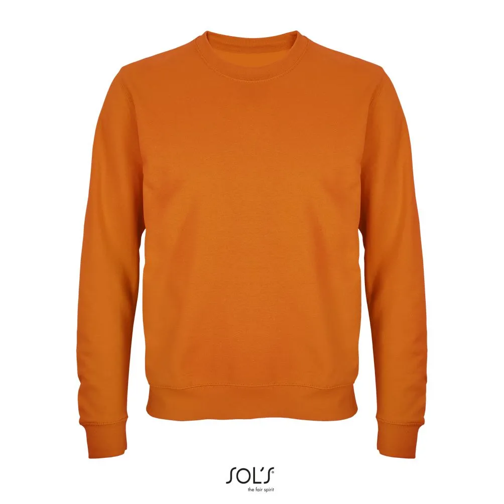 Sudadera Unisex De Cuello Redondo SOL'S COLUMBIA NARANJA