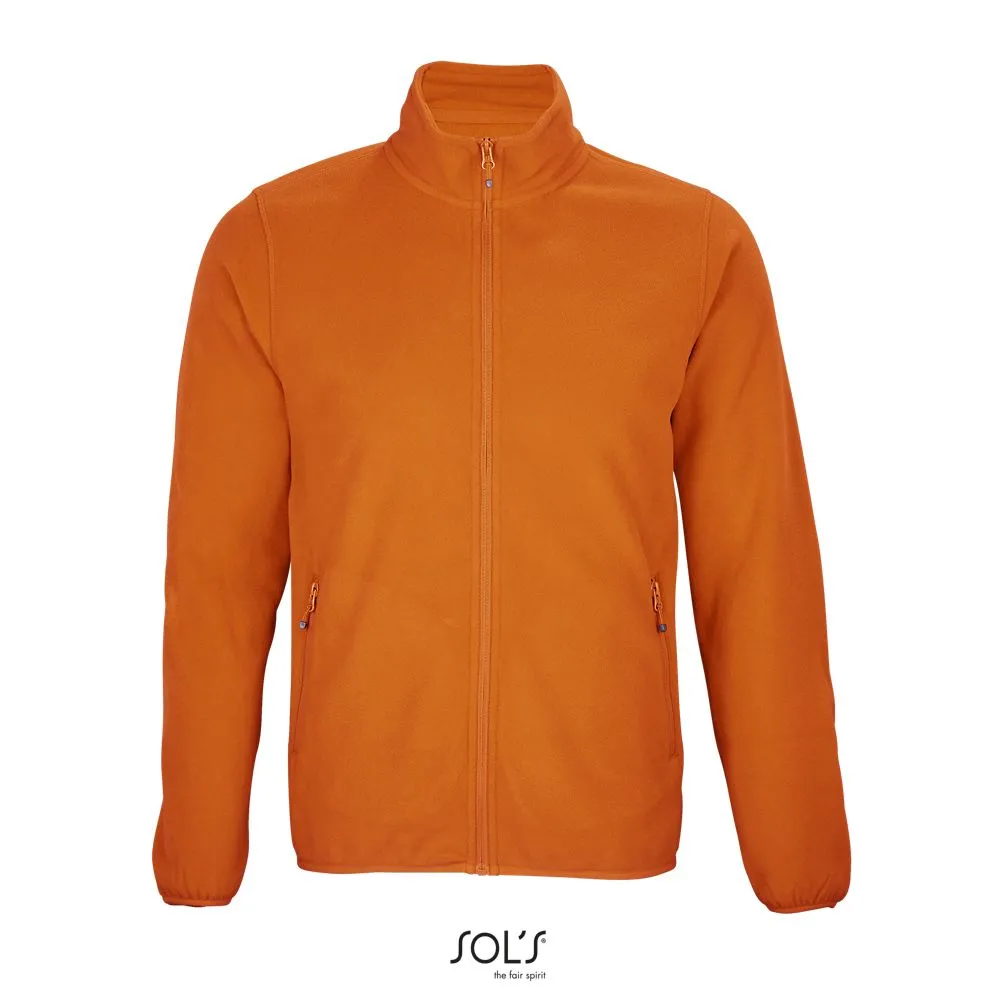 Chaqueta Con Cremallera De Microfibra Para Hombre SOL'S FACTOR MEN NARANJA