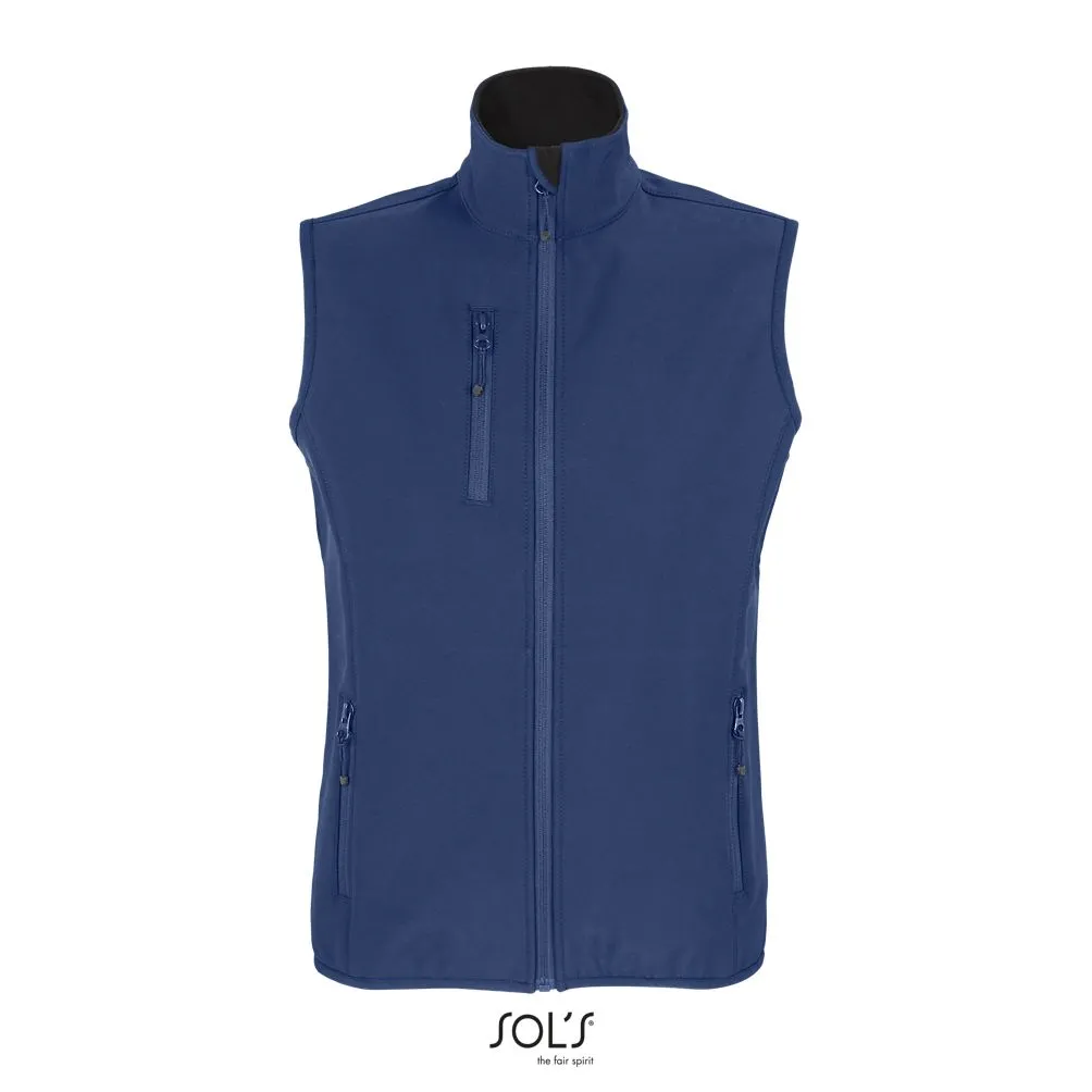 Chaleco Softshell Para Mujer SOL'S FALCON BW WOMEN AZUL PROFUNDO