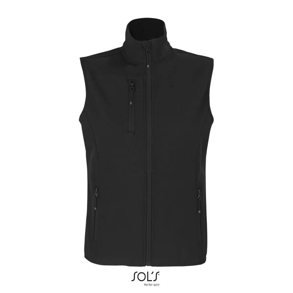 Chaleco Softshell Para Mujer SOL'S FALCON BW WOMEN NEGRO