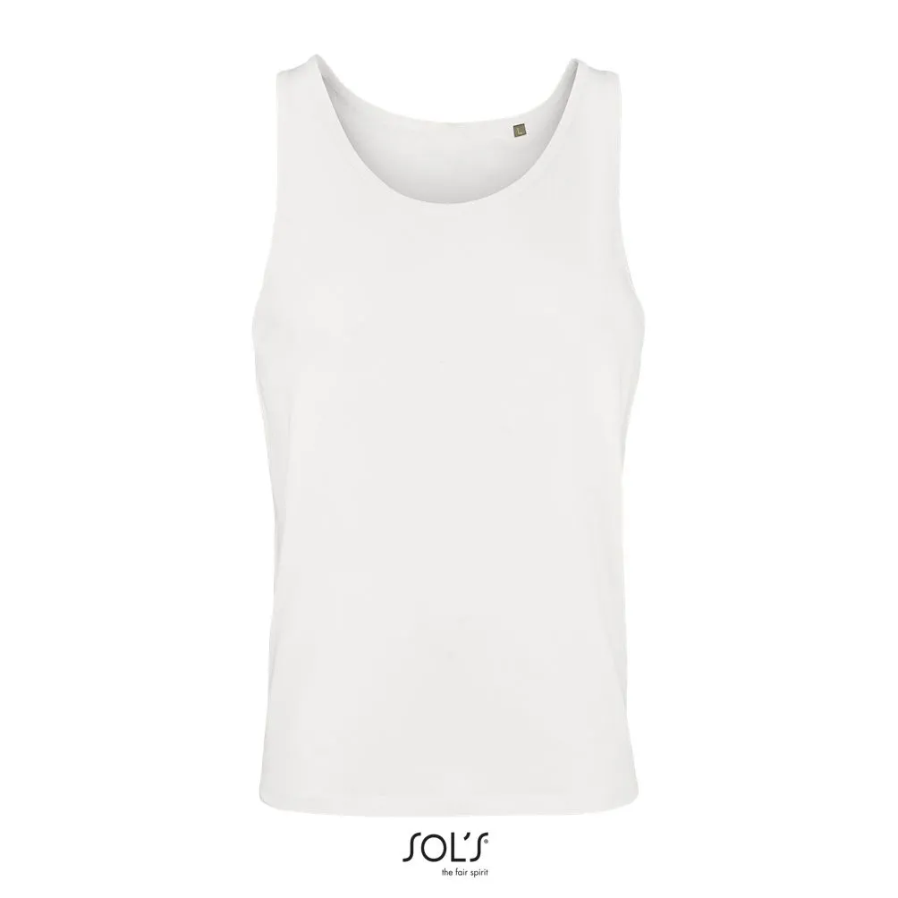 Camiseta De Tirantes Unisex SOL'S CRUSADER TT BLANCO