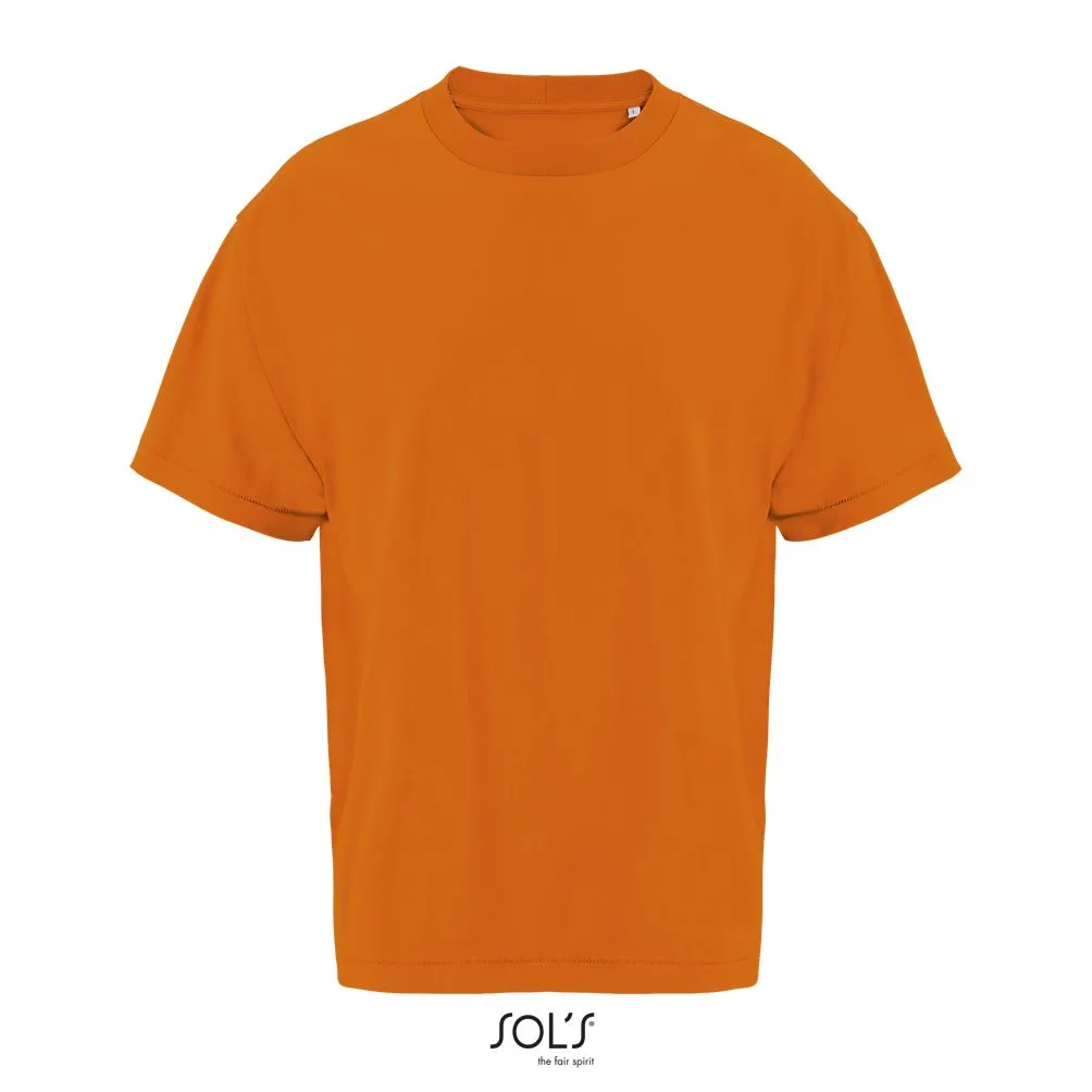 Camiseta Manga Corta Unisex Punto Liso SOL'S LEGACY Naranja Medio