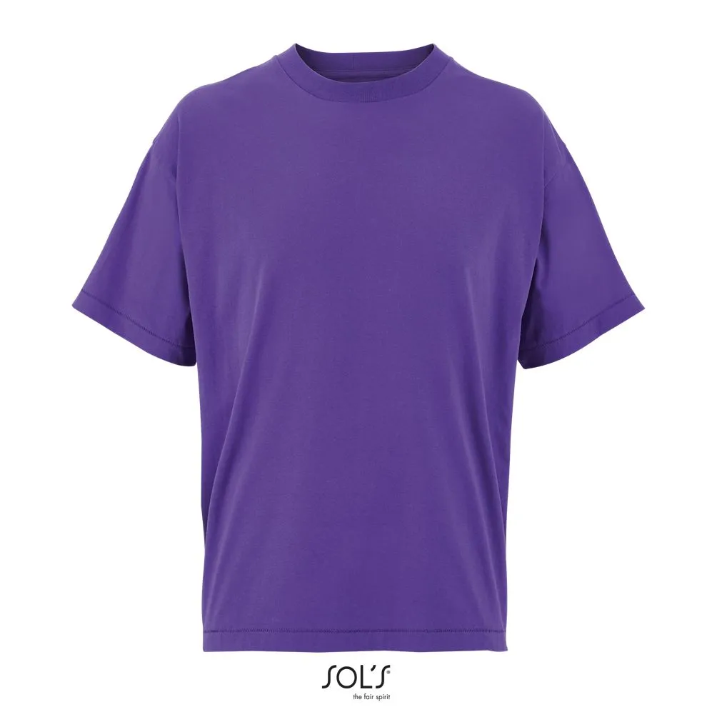 Camiseta Manga Corta Unisex Punto Liso SOL'S LEGACY MORADO OSCURO