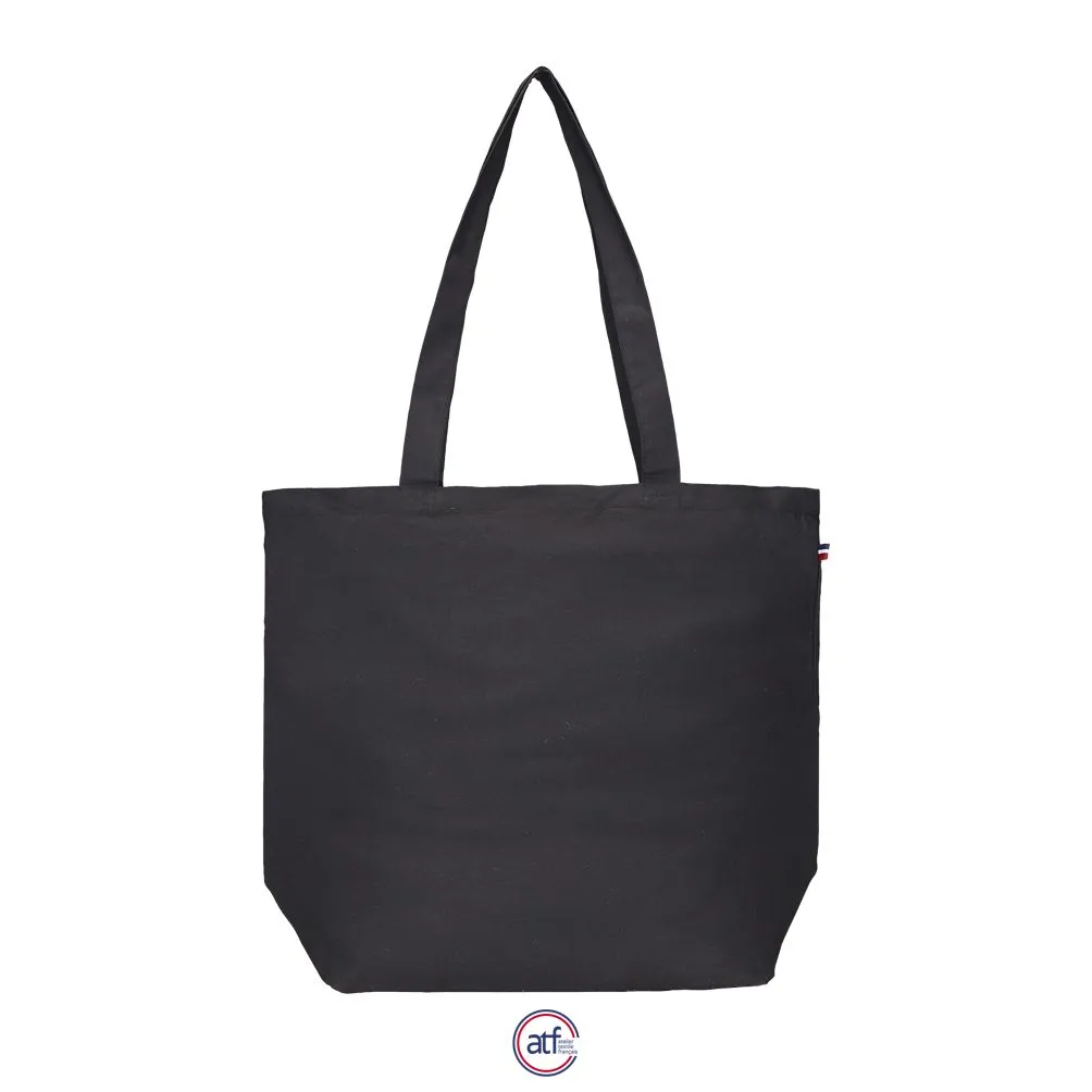 Bolsa De Compras Fabricada En Francia ATF TRISTAN NEGRO PROFUNDO