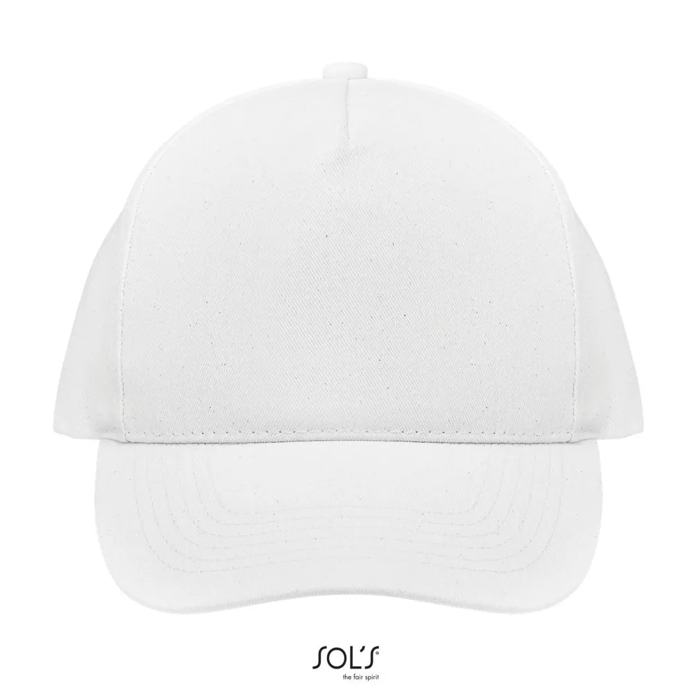 Gorra De 5 Paneles SOL'S SEOUL BLANCO