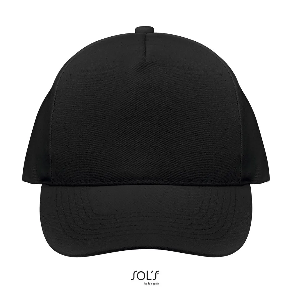 Gorra De 5 Paneles SOL'S SEOUL NEGRO