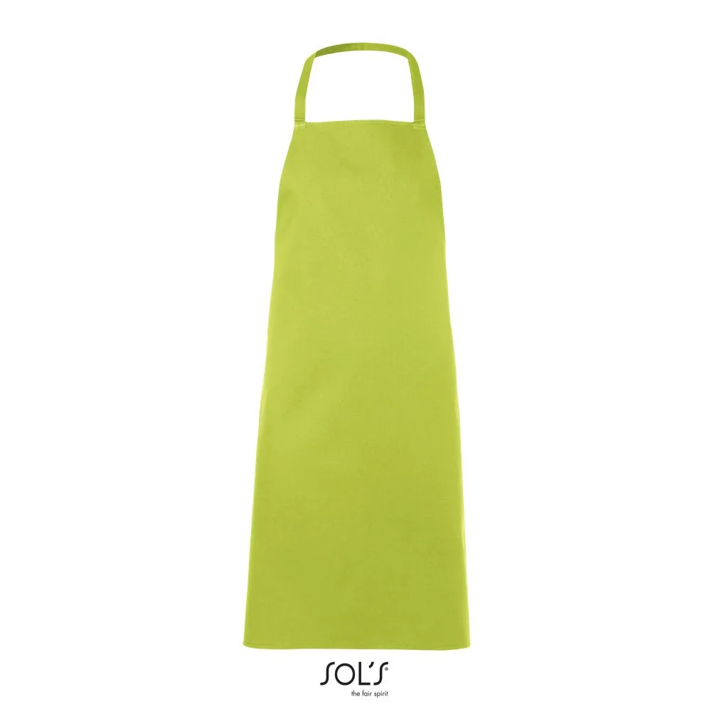 Delantal De Algodón SOL'S GLASGOW Verde Amarillo