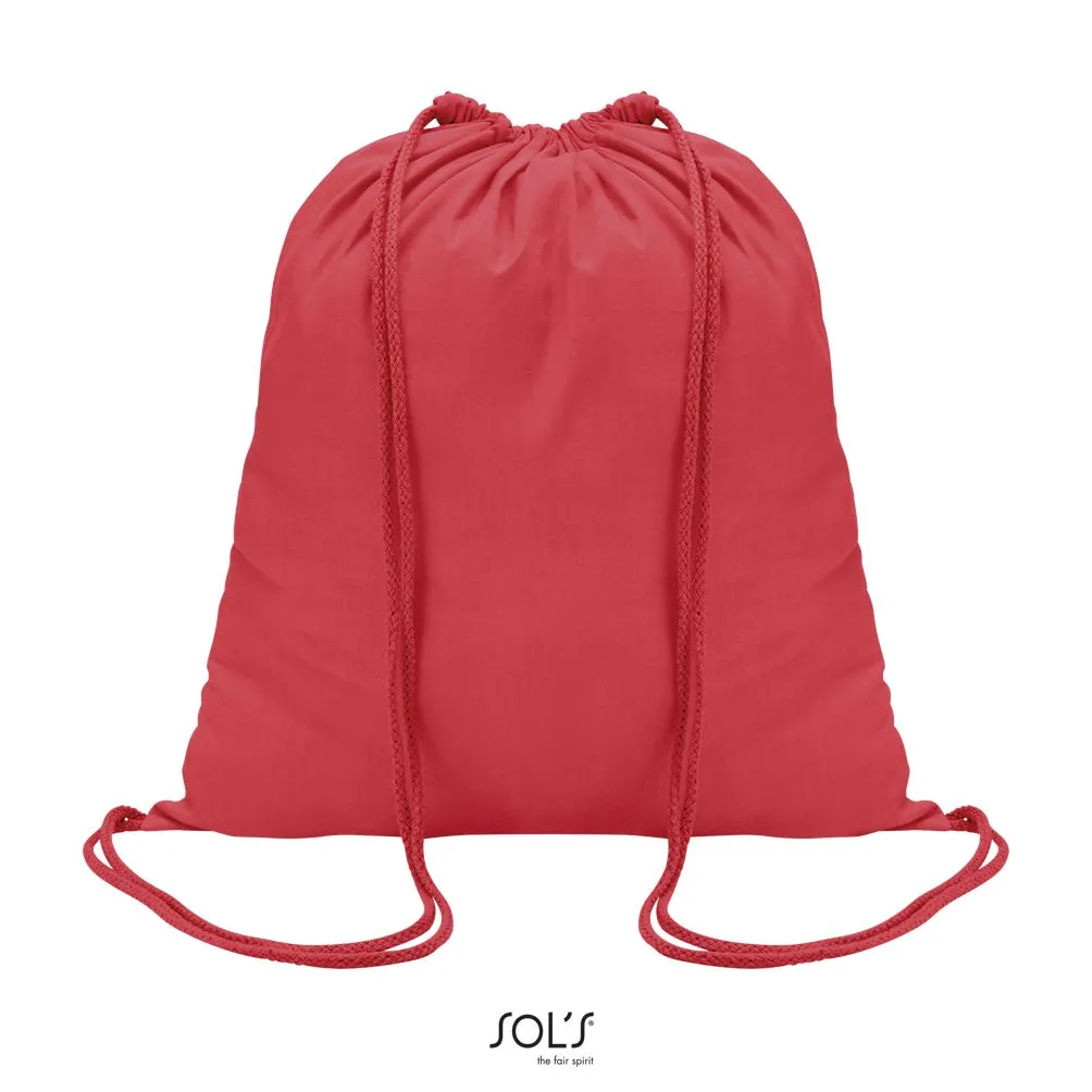 Mochila Con Cordones SOL'S GENOVA Rojo vivo