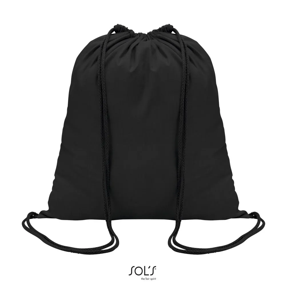 Mochila Con Cordones SOL'S GENOVA NEGRO