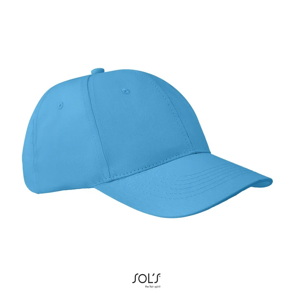 Gorra De 6 Paneles SOL'S APOLLO AZUL MÉDIO