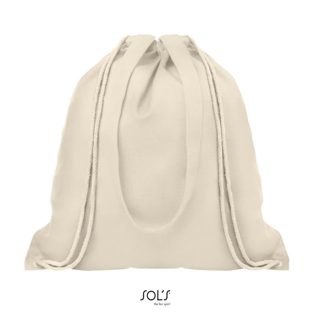 Mochila Con Cordones Y Asas SOL'S OSLO NATURAL