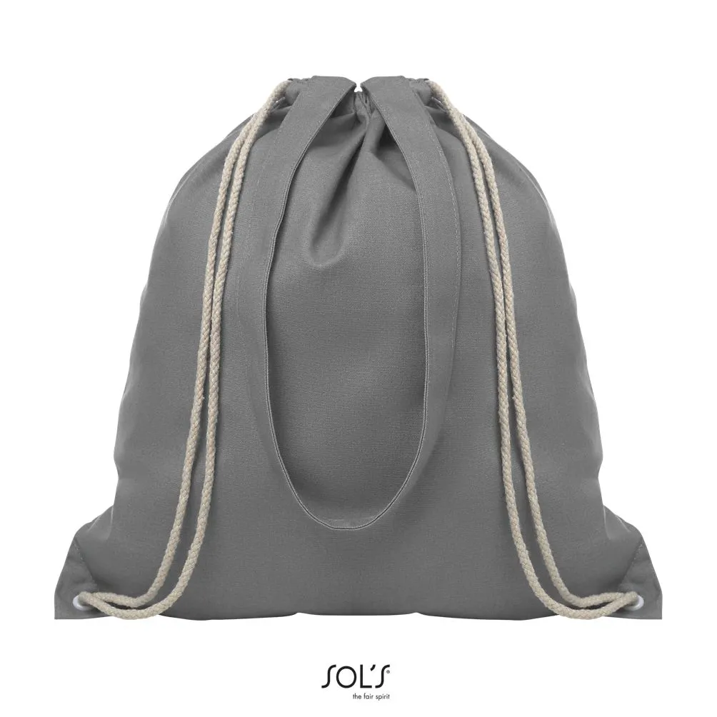 Mochila Con Cordones Y Asas SOL'S OSLO GRAFITO
