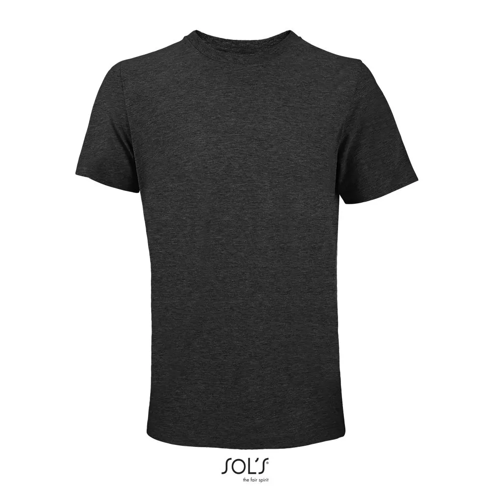 Camiseta Unisex SOL'S TUNER Antracita mezcla