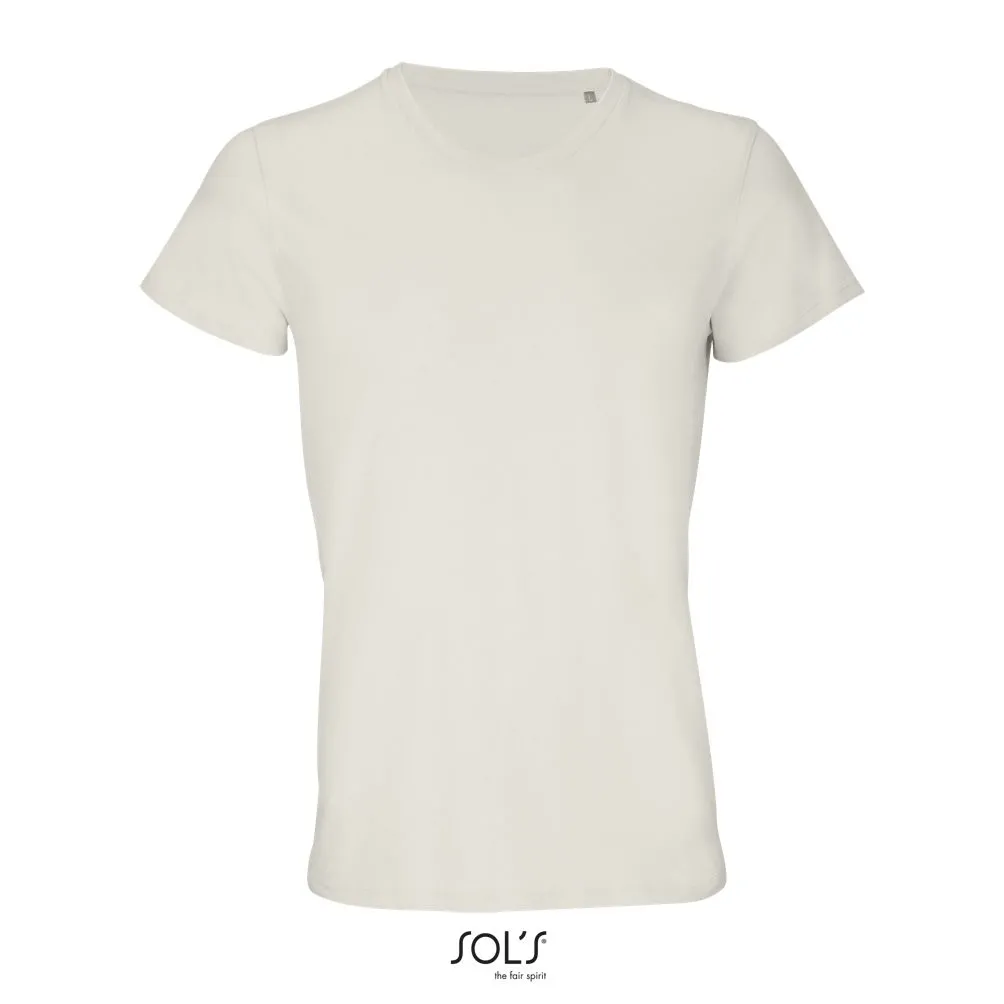 Camiseta Unisex Cuello Redondo SOL'S RE CRUSADER Blanco crema