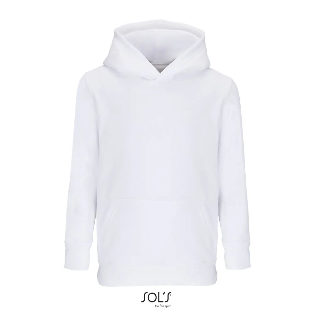Sudadera Niño Con Capucha SOL'S CONDOR KIDS BLANCO