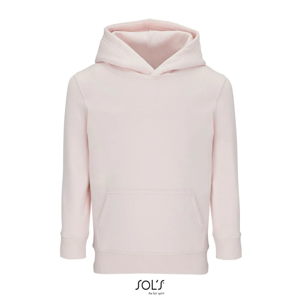 Sudadera Niño Con Capucha SOL'S CONDOR KIDS Rosa Crema