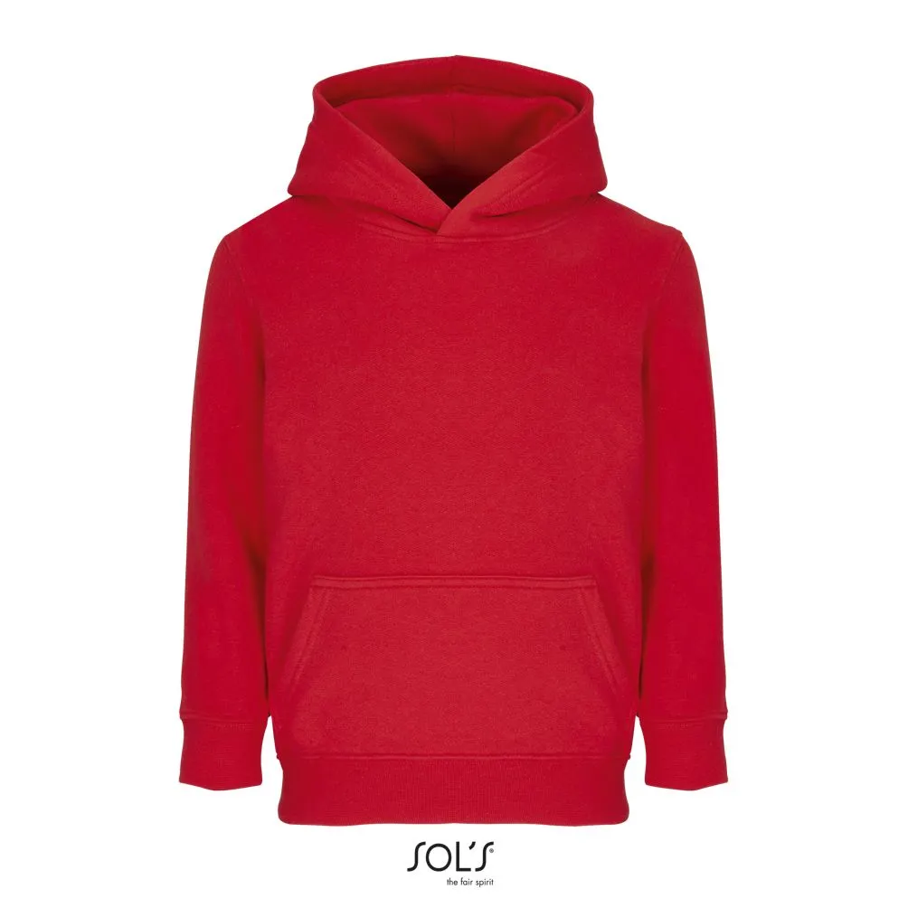 Sudadera Niño Con Capucha SOL'S CONDOR KIDS Rojo vivo
