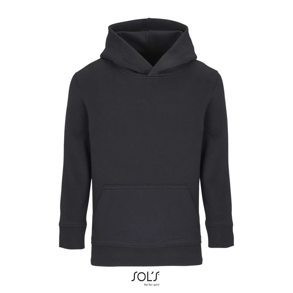 Sudadera Niño Con Capucha SOL'S CONDOR KIDS NEGRO