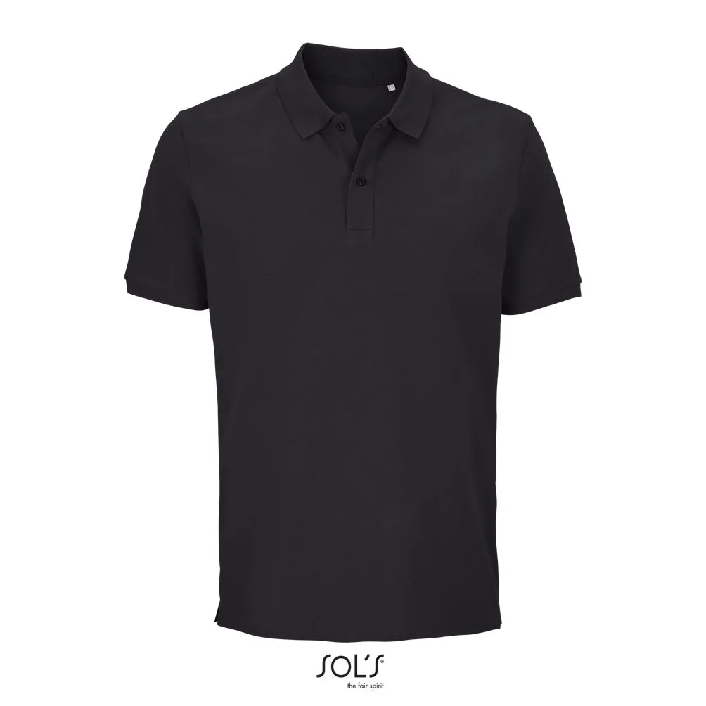 Polo Unisex SOL'S PEGASE Gris Carbon