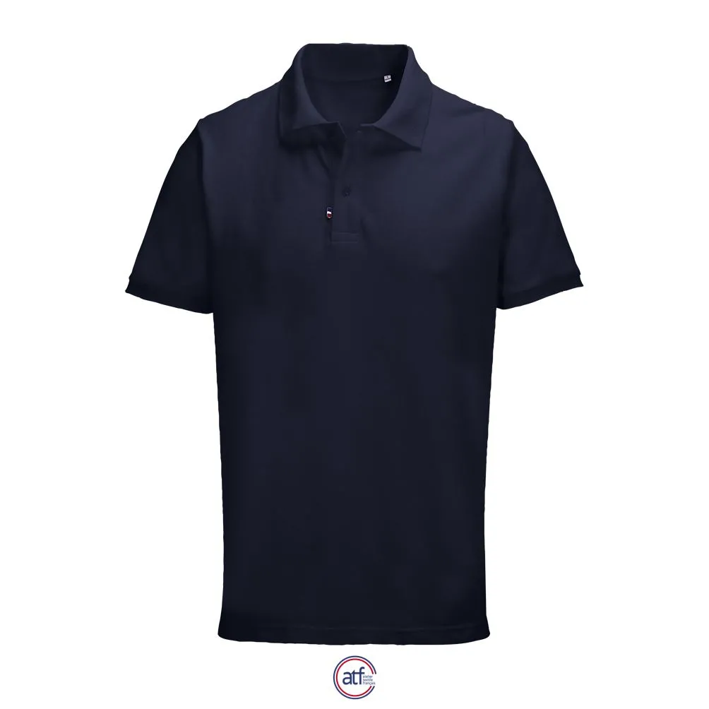 Polo Fabricado En Francia ATF PIERROT AZUL MARINO