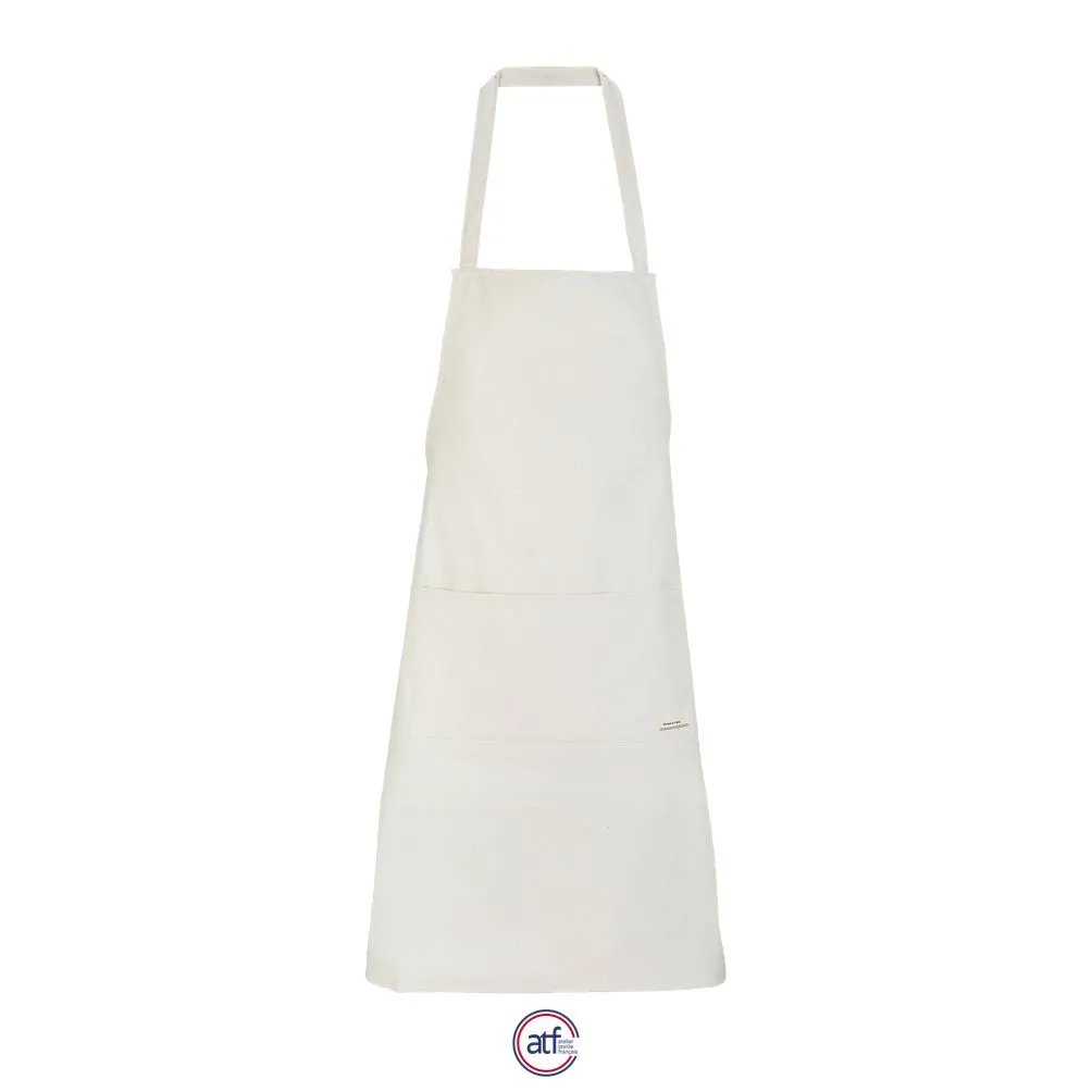 Delantal Con Peto Fabricado En Francia ATF TANGUY NATURAL