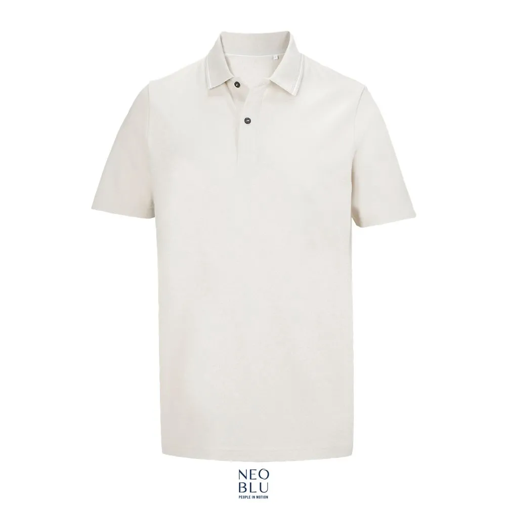 Polo Piqué Unisex NEOBLU OREL Beige Polvo