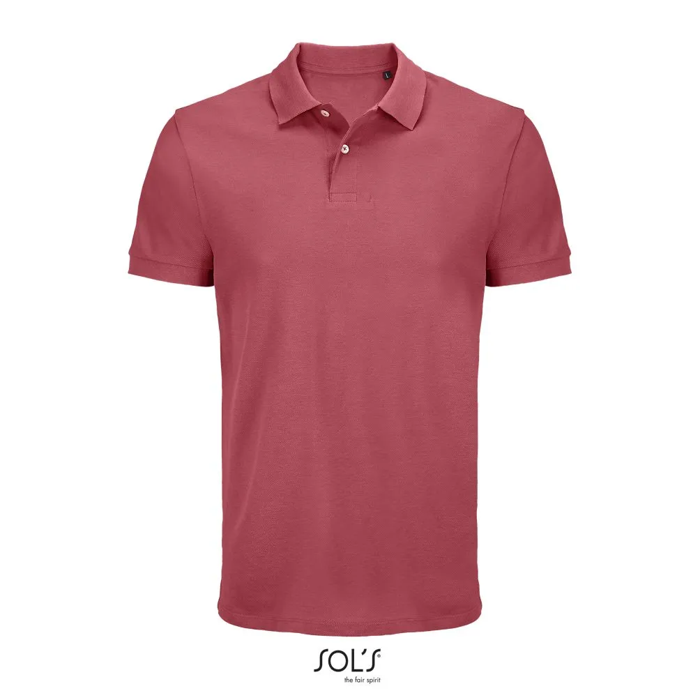Polo Unisex SOL'S PACIFIC Folk Rosa