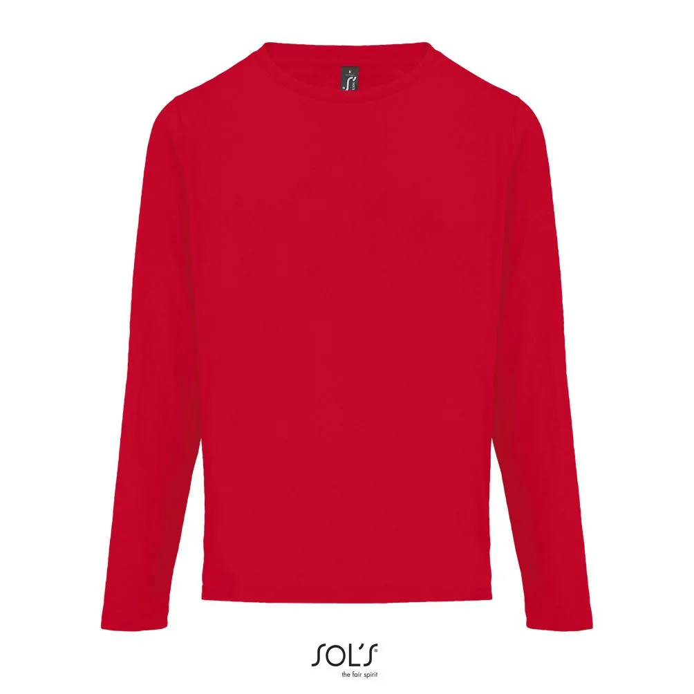 Camiseta Mujer Cuello Redondo Manga Larga SOL'S MONARCH WOMEN ROJO