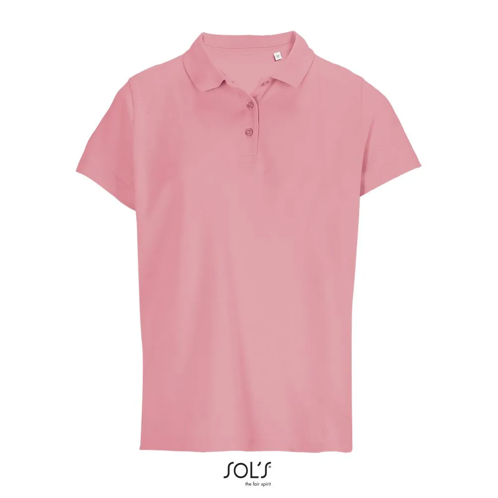 Polo Mujer SOL'S PULSE WOMEN Rosa Claro